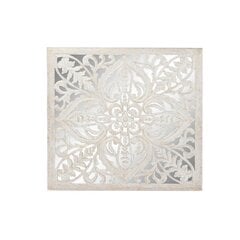 Sienas dekors DKD Home Decor Spogulis Koks MDF, 121,5 x 3 x 121,5 cm цена и информация | Детали интерьера | 220.lv