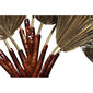 Sienas dekors DKD Home Decor Metāliski Ziedi, 97 x 10 x 118 cm цена и информация | Interjera priekšmeti | 220.lv
