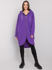 Jaka sievietēm, ar kapuci, violeta cena un informācija | Sieviešu džemperi | 220.lv
