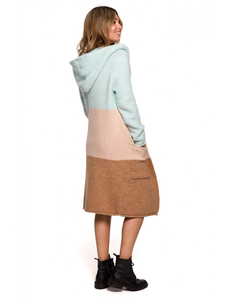 Jaciņa sievietēm BK072 ar daudzkrāsainām svītrām - modelis 2 цена и информация | Sieviešu džemperi | 220.lv