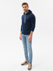 Vīriešu tumši zils džemperis ar kapuci "Luna" B979-46735-XXL cena un informācija | Vīriešu jakas | 220.lv