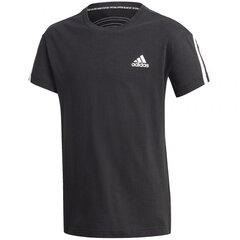 Детская футболка Adidas B 3S Tee Jr GE0659, черная цена и информация | Рубашки для мальчиков | 220.lv