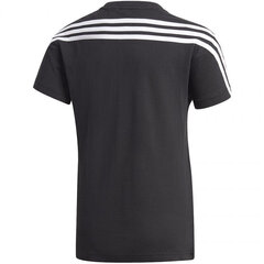 T-krekls bērniem Adidas B 3S Tee Jr GE0659, melns cena un informācija | Zēnu krekli | 220.lv