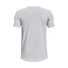 T-krekls bērniem Under Armour Y Sportstyle Logo SS Jr 1363 282 014, pelēks cena un informācija | Zēnu krekli | 220.lv