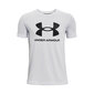 T-krekls bērniem Under Armour Y Sportstyle Logo SS Jr 1363 282 014, pelēks цена и информация | Zēnu krekli | 220.lv