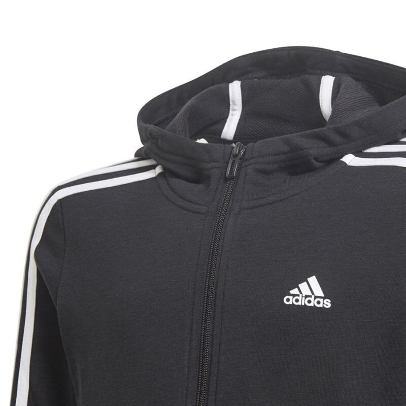 Jaka meitenēm Adidas, melna cena un informācija | Jakas, džemperi, žaketes, vestes meitenēm | 220.lv