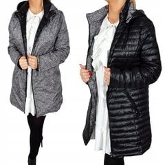Куртка для женщин двусторонняя Carla, черная цена и информация | Женские куртки | 220.lv