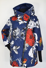 Plus izmēra jaka sievietēm, Blossom, zila цена и информация | Женские куртки | 220.lv