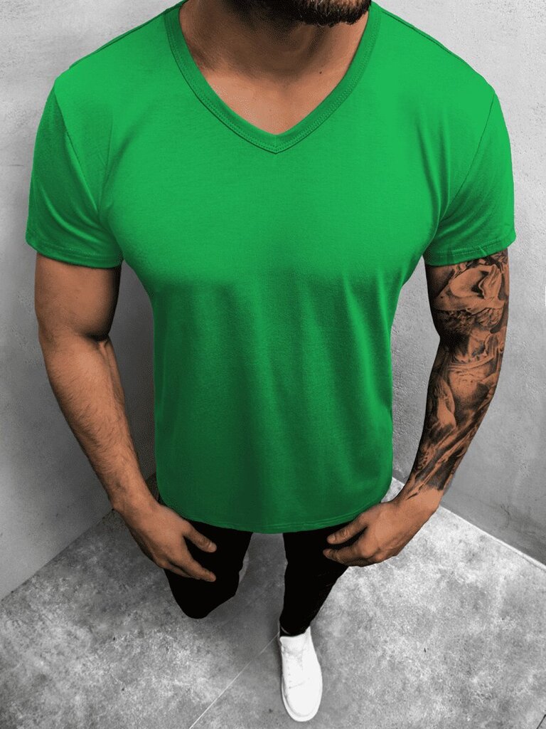 Vīriešu zaļš T-krekls, "Dimel" JS/712007-46865 cena un informācija | Vīriešu T-krekli | 220.lv