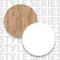 Bāra galds Kalune Design ST1, brūns/balts цена и информация | Virtuves galdi, ēdamgaldi | 220.lv