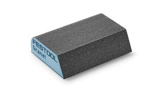 Шлифовальная губка Festool 69x98x26 120 CO GR/6 Granat 201084 цена и информация | Механические инструменты | 220.lv