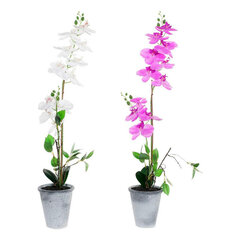 Dekoratīvs augs DKD Home Decor Balts Ceriņu, 2 gab. cena un informācija | Mākslīgie ziedi | 220.lv