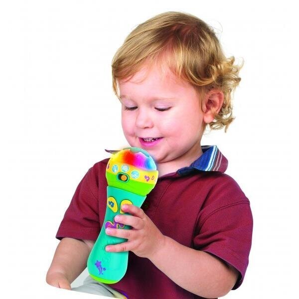Interaktīvs "Mans pirmais mikrofons" цена и информация | Rotaļlietas zīdaiņiem | 220.lv