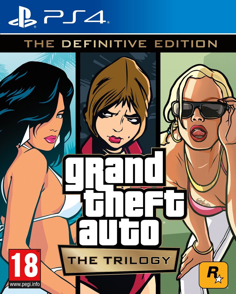 PS4 game Grand Theft Auto: The Trilogy - Definitive Edition цена и информация | Datorspēles | 220.lv
