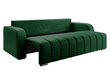 Dīvāns-gulta Pufetto, zaļa cena un informācija | Dīvāni | 220.lv