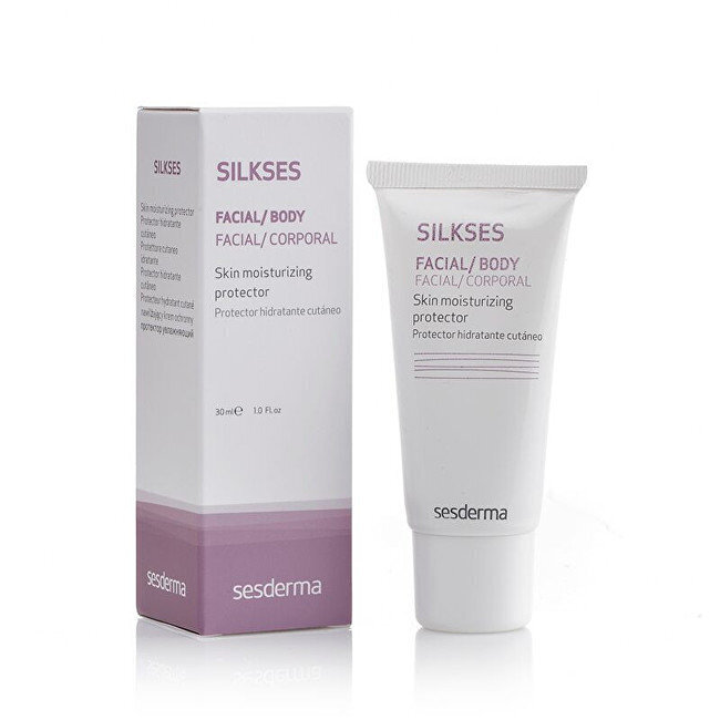 Mitrinošs aizsargkrēms Sesderma Silkses Skin Moisturizing Protector, 30 ml цена и информация | Ķermeņa krēmi, losjoni | 220.lv