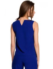 S257 Блузка без рукавов - василек цена и информация | Женские блузки, рубашки | 220.lv