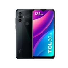 TCL 30SE 6165H Space 6,52" Octa Core 4 GB RAM 128 GB Black cena un informācija | Mobilie telefoni | 220.lv