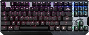 KEYBOARD GAMING BLACK ENG/VIGOR GK50 LOW PROFILE TKL MSI cena un informācija | MSI Datortehnika | 220.lv