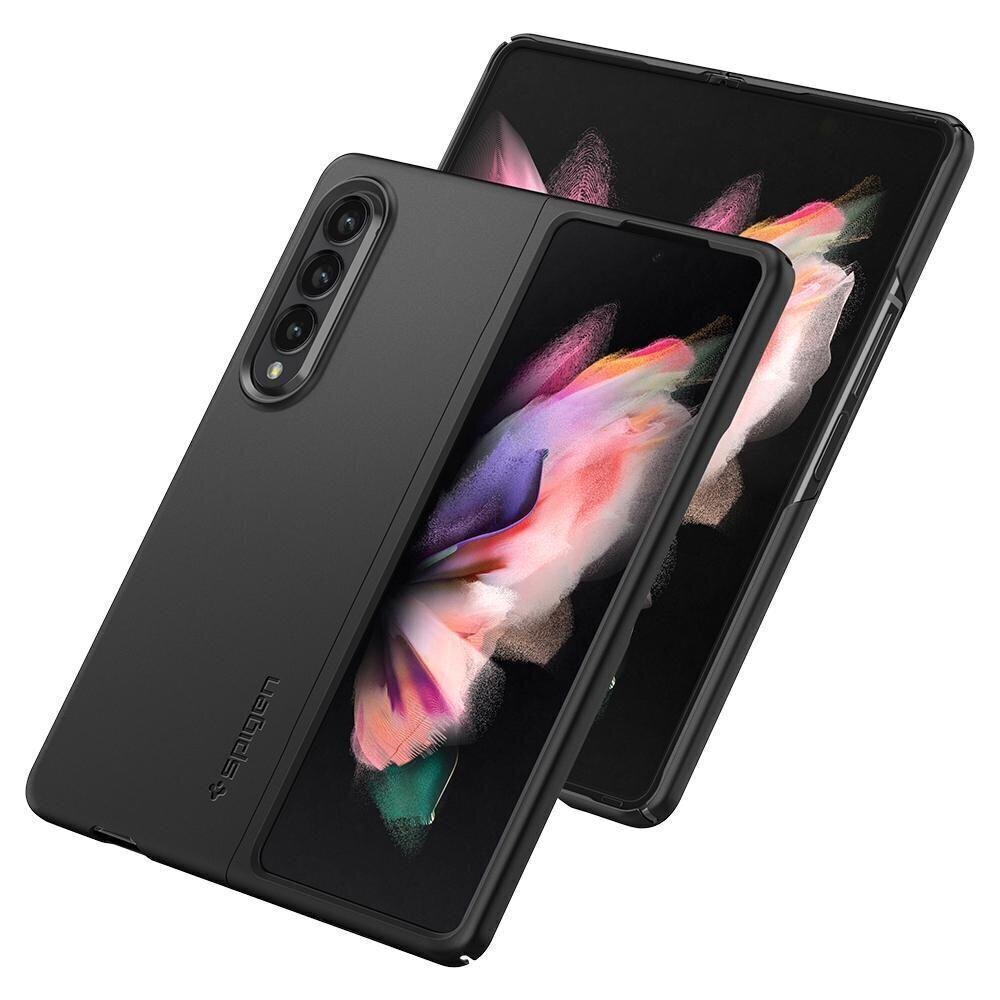 Spigen Airskin, piemērots Samsung Galaxy Z Fold 3, melns cena un informācija | Telefonu vāciņi, maciņi | 220.lv