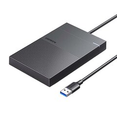 2.5" External HDD/SSD enclosure UGREEN CM471, USB-A 3.2 Gen 1 5Gbps (Black) cena un informācija | Adapteri un USB centrmezgli | 220.lv