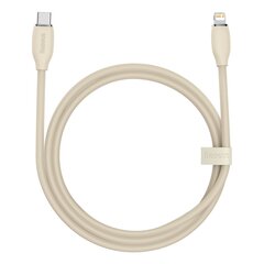 Baseus cable, USB Type C - Lightning 20W cable, 1.2 m long Jelly Liquid Silica Gel - pink цена и информация | Кабели для телефонов | 220.lv