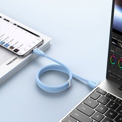 Baseus cable, USB cable - USB Type C 100W 1.2 m long Jelly Liquid Silica Gel - blue цена и информация | Кабели для телефонов | 220.lv