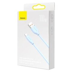 Baseus cable, USB cable - USB Type C 100W 2 m long Jelly Liquid Silica Gel - blue цена и информация | Кабели для телефонов | 220.lv