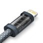 Baseus cable for iPhone USB Type C - Lightning 1m, Power Delivery 20W gray (CALD000016) цена и информация | Savienotājkabeļi | 220.lv