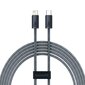 Baseus cable for iPhone USB Type C - Lightning 2m, Power Delivery 20W gray (CALD000116) cena un informācija | Savienotājkabeļi | 220.lv