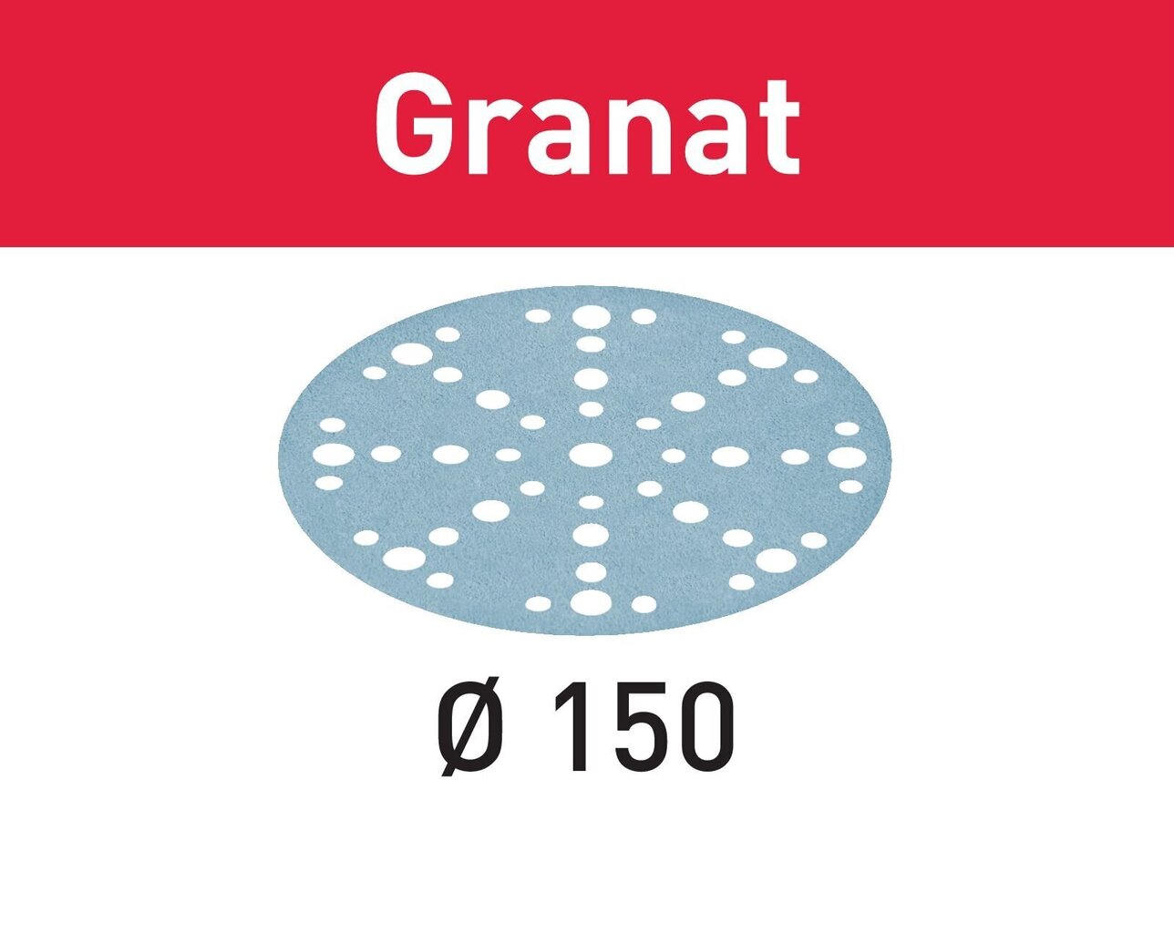 Slīpripa Granat 575161 STF D150/48 P60 GR/50 Festool cena un informācija | Slīpmašīnas | 220.lv