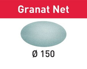 Slīpēšanas siets Granat Net 203311 STF D150 P400 GR NET/50 Festool cena un informācija | Slīpmašīnas | 220.lv