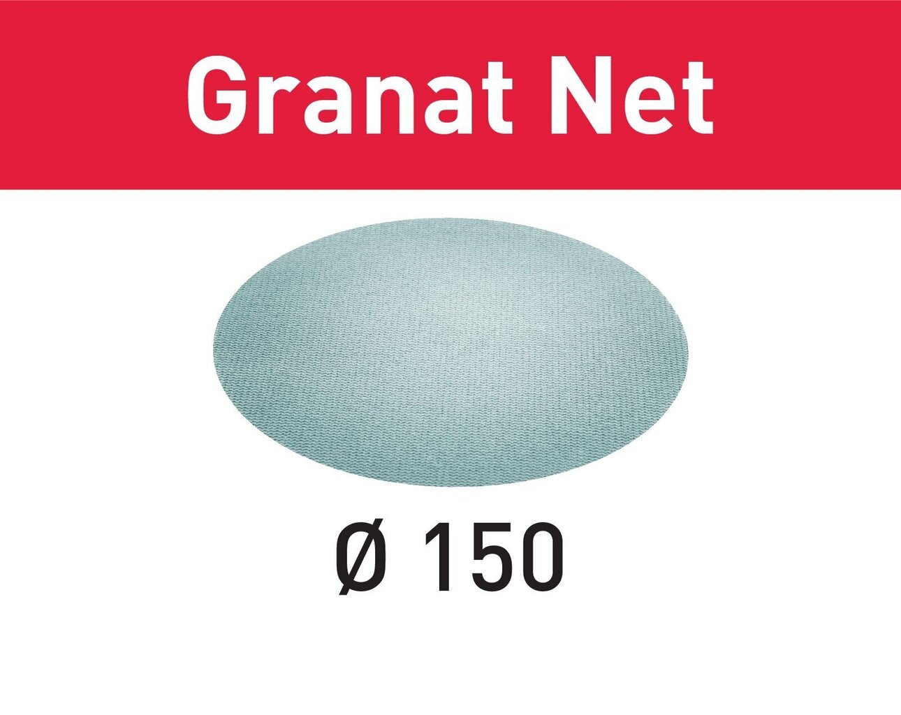 Slīpēšanas siets Granat Net 203310 STF D150 P320 GR NET/50 Festool cena un informācija | Slīpmašīnas | 220.lv