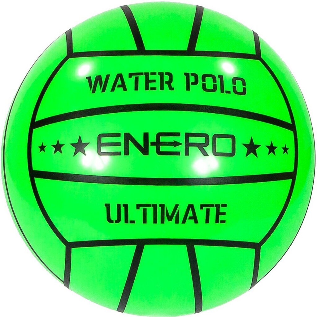 Pludmales bumba Enero Water Polo, zaļa цена и информация | Ūdens, smilšu un pludmales rotaļlietas | 220.lv