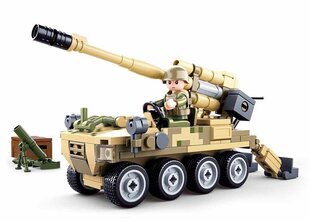 Sluban army model 8×8 Mobile Cannon цена и информация | Конструкторы и кубики | 220.lv