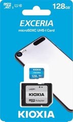 Карта памяти Kioxia LMEX1L128GG2 цена и информация | Карты памяти для фотоаппаратов | 220.lv