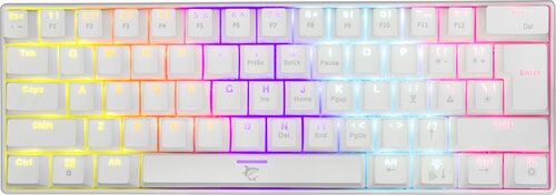 Spēļu tastatūra White shark Shinobi, balta cena un informācija | Klaviatūras | 220.lv