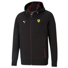 Džemperis vīriešiem Puma Ferrari Race Hoodie M 599838-01, melns cena un informācija | Sporta apģērbs vīriešiem | 220.lv