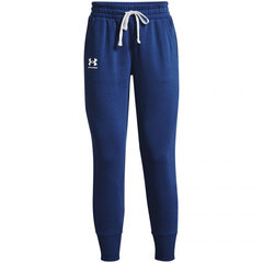 Брюки спортивные женские Under Armor Rival Fleece Joggers W 1356416 404 1356416404, синие цена и информация | Спортивная одежда для женщин | 220.lv