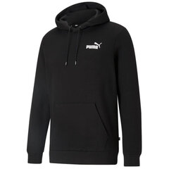 Sporta džemperis vīriešiem Puma Essential Small Logo Hoodie M 586690-01, melns cena un informācija | Sporta apģērbs vīriešiem | 220.lv