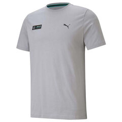 Sporta T-krekls vīriešiem Puma Mercedes F1 Essentials Tee M 599623-02, pelēks cena un informācija | Sporta apģērbs vīriešiem | 220.lv