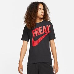 Футболка мужская Nike Dri Fit Giannis Freak M DJ1564 010, черная цена и информация | Мужские футболки | 220.lv