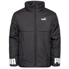 Мужская спортивная куртка Puma Essentials Padded Jacket M 587689-01, цвет черный цена и информация | Мужские куртки | 220.lv