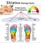 Shiatsu masāžas, akupresūras, magnētiskās zolītes, 39-44.izmērs cena un informācija | Masāžas piederumi | 220.lv