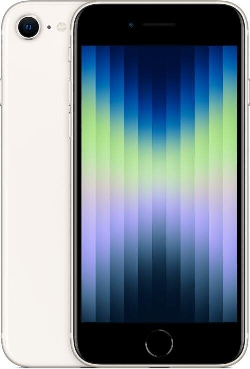 Apple iPhone SE 64GB Starlight 3rd Gen MMXG3ET/A cena un informācija | Mobilie telefoni | 220.lv