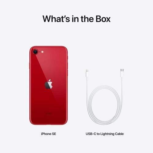 Apple iPhone SE 64GB (PRODUCT)RED 3rd Gen MMXH3ET/A cena un informācija | Mobilie telefoni | 220.lv