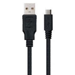 Нано кабель 10.01.0501, USB 2.0 A / Micro USB B, 1.8 м цена и информация | Кабели и провода | 220.lv