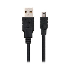 Nanokabelis 10.01.0401, USB/Mini USB, 1 m cena un informācija | Kabeļi un vadi | 220.lv