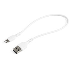 Кабель StarTech USB - Lightning, 0.3 м, белый цена и информация | Кабели и провода | 220.lv