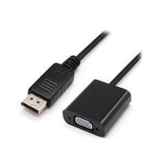 Адаптер Nanocable DisplayPort — SVGA 10.16.0602, 15 см цена и информация | Адаптеры и USB разветвители | 220.lv